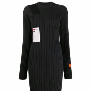Heron Preston sweater knit dress size s